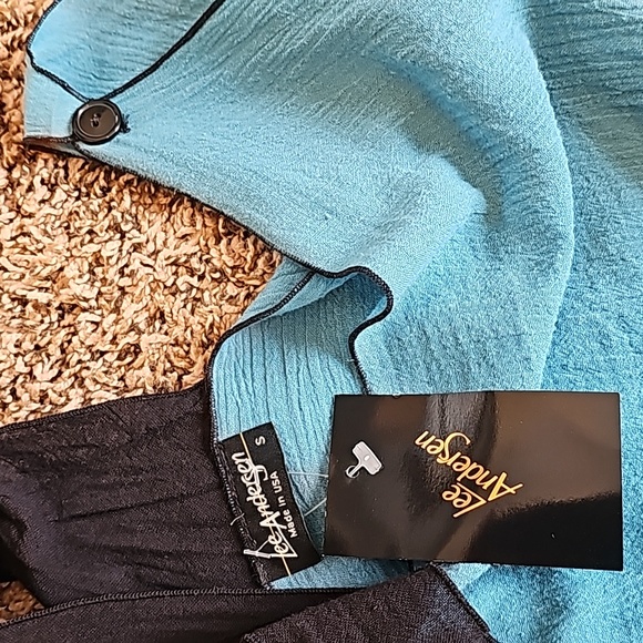 Lee Andersen Sling Dress Ocean - Picture 6 of 7